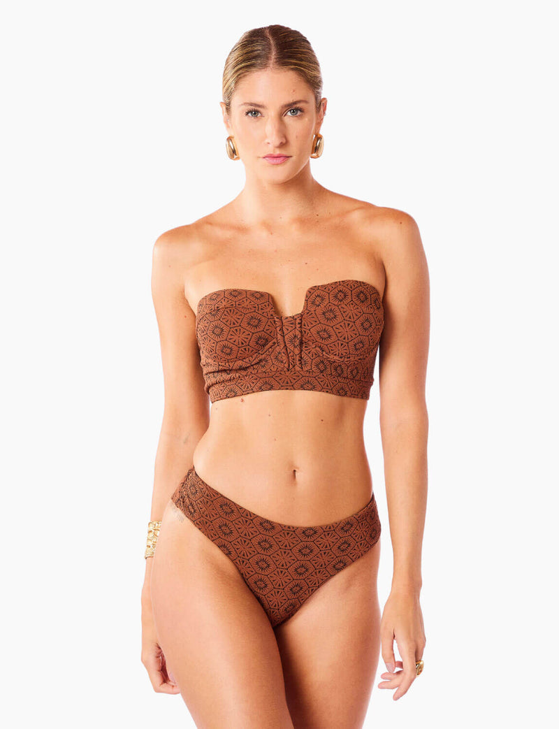 Biquíni Estruturado Meia Taça Textura Firenze