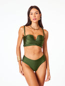 Biquíni Estruturado Textura Croco Savage