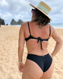 Conjunto Biquíni Premium Alta Sustentação Preto