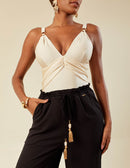 Calça Pantalona Rayon Preto