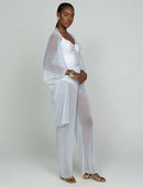 Calça Shine Off White Glow