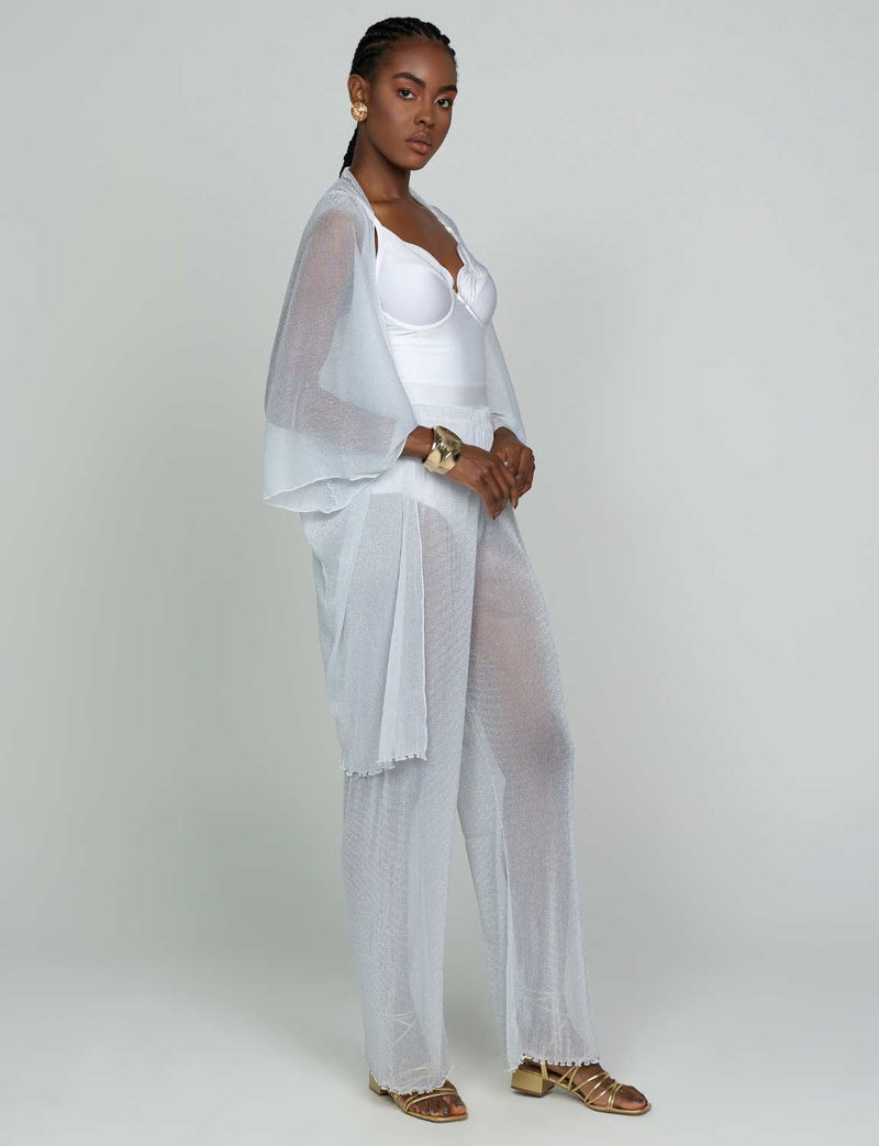 Calça Shine Off White Glow