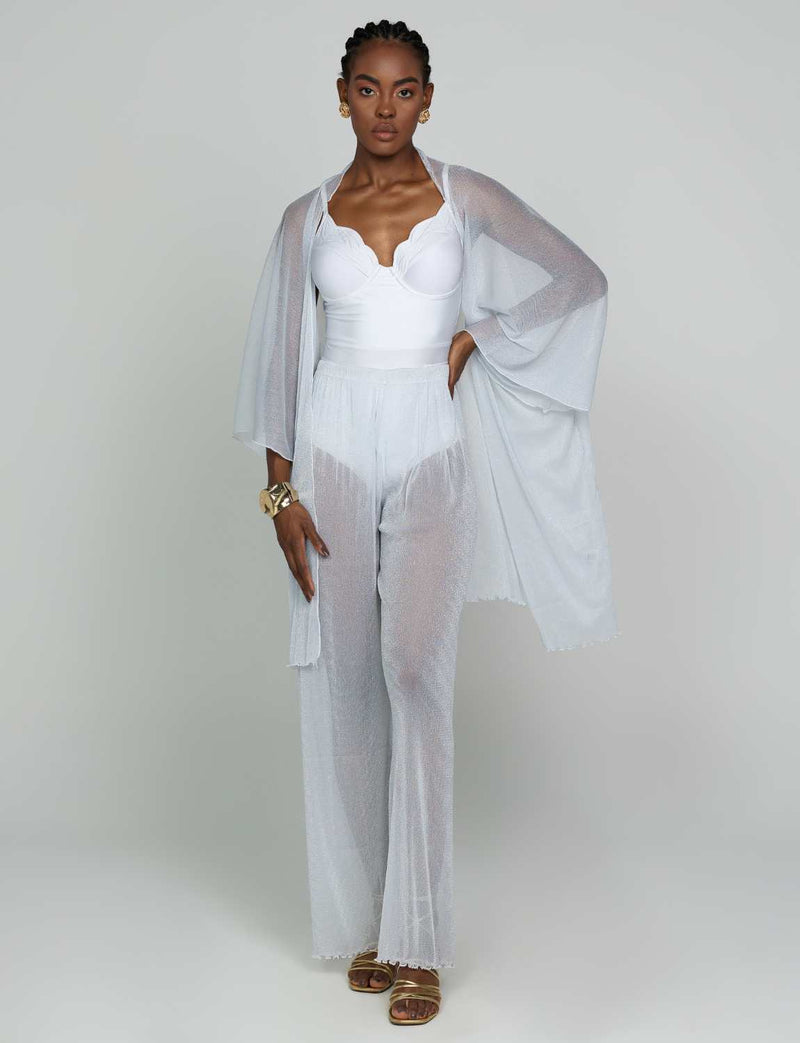 Calça Shine Off White Glow