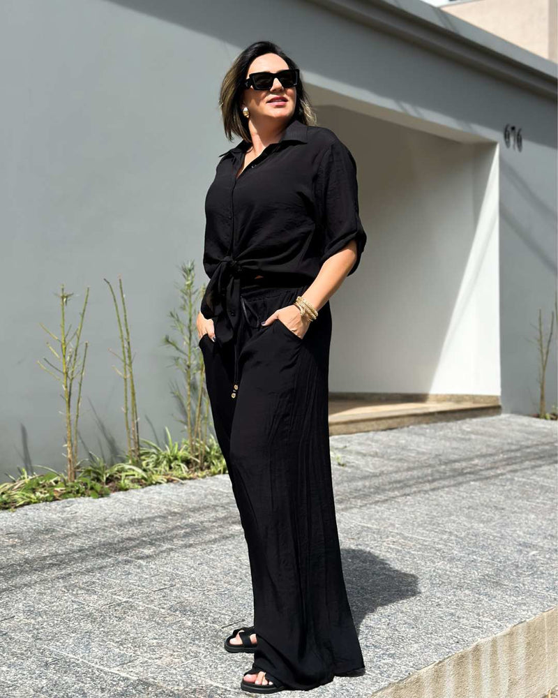 Calça Fluída Black