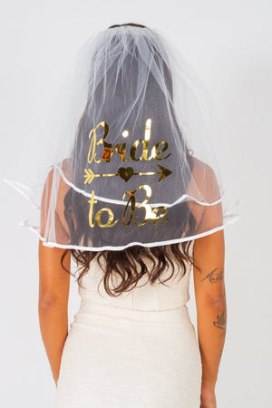 Noivinha Jungle - Véu Bride to Be