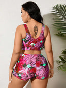 Shortkini Feminino Hannah Plus Size