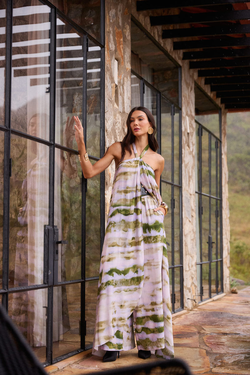 Túnica Fluida Aquarelle Kalini