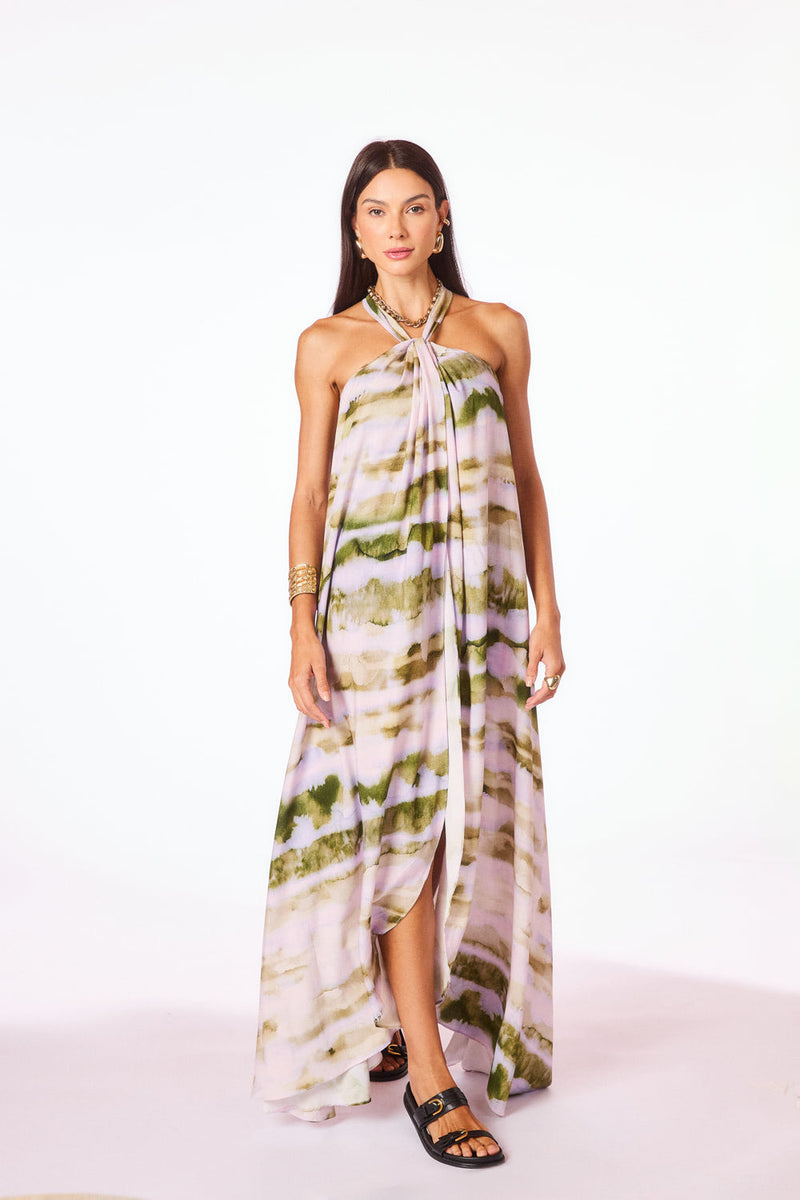 Túnica Fluida Aquarelle Kalini